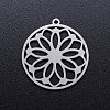 201 Stainless Steel Pendants STAS-Q201-JN345-1-1