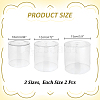 6Pcs 3 Styles Plastic Hydroponic Vase AJEW-AR0005-56-2