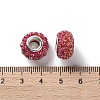 AB Color Resin Rose Flower European Beads RESI-M001-05L-3