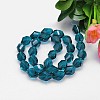 Faceted Polyhedron Imitation Austrian Crystal Bead Strands G-M190-13x10mm-24A-2