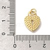 Brass Micro Pave Cubic Zirconia Pendants KK-R002-04G-3