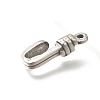 304 Stainless Steel Hook Clasps STAS-I321-71P-2