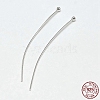 925 Sterling Silver Ball Head Pins STER-F018-03k-03-1