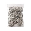 50Pcs Iron Keychain Ring IFIN-FS0001-56-6