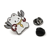 Animal with Scissors Enamel Pins JEWB-K019-01C-B-3