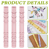 5 Colors Iron Binding Combs FIND-GF0007-07B-7