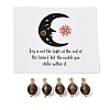 Natural Ice Obsidian Pendants GG-CBACE45-03G-07-1