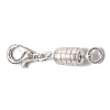 Brass Magnetic Clasps Converter KK-O134-06S-1