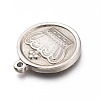 Non-Tarnish 201 Stainless Steel Pendants STAS-Z019-12P-3