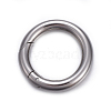 Tarnish Resistant 201 Stainless Steel Spring Gate Rings STAS-F221-41P-1