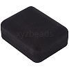 2Pcs Rectangle Flocking Plastic Boxes CON-BBC0001-24-7