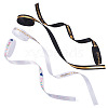 4 Styles Graduation Pattern Polyester Ribbon OCOR-TA0003-31-2