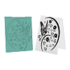 Plastic Embossing Folders DIY-WH0186-62-3