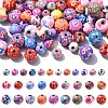 60Pcs 3 Styles Handmade Polymer Clay Beads FIND-YW0004-69-1