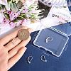 2Pairs 925 Sterling Silver Leverback Earring Findings STER-BBC0007-22-3
