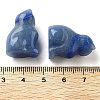 Dyed & Heated Natural Blue Aventurine Carved Figurines DJEW-L023-B01-3