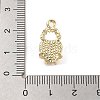 Alloy Glass Rhinestone Pendants PALLOY-U003-05A-G-3