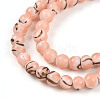 Baking Paint Glass Beads Strands DGLA-N010-4mm-02-3