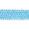 Transparent Glass Beads Strands GLAA-H021-03-13-2