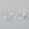 Plastic Clip-on Earring Findings KY-P001-09A-2