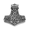 Viking 304 Stainless Steel Pendants STAS-N105-04O-AS-1