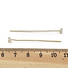 Brass Micro Pave Clear Cubic Zirconia Eye Pins KK-M306-09G-04-3