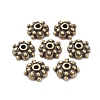 Tibetan Style Alloy Caps LS-MLF0664Y-1