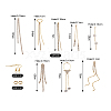 DIY Tassels Earring  Making Kits DIY-TA0002-98G-34