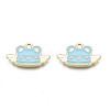 Alloy Enamel Pendants PALLOY-N170-034A-NR-1