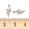 Non-Tarnish 201 Stainless Steel Charms STAS-Z049-03P-3