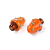 Handmade Lampwork Bumpy Beads LAMP-T022-02A-09-2