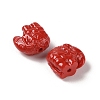 Synthetic Coral Carved Beads CORA-C001-04-2