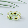 Transparent Resin Finger Rings for Women WG107A9-17-1