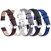 5 Bags 5 Colors PU Leather Watch Band FIND-FH0017-63A-1