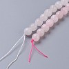 Natural Rose Quartz Beads Strands G-C065-10mm-3-2