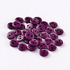 2-Hole Flat Round Resin Sewing Buttons for Costume Design BUTT-E119-28L-07-1