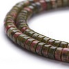 Natural Unakite Beads Strands G-H230-33-3