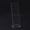 Transparent Acrylic Earrings Display Stands EDIS-G014-02-3