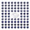 100Pcs 8mm Natural Sodalite Beads DIY-LS0002-32-2