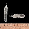 Natural Quartz Crystal Big Pointed Pendants G-P253-01S-01-3