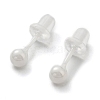 Hypoallergenic Bioceramics Zirconia Ceramic Round Ball Stud Earrings EJEW-Q768-18G-1