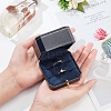 Rectangle Cardboard Jewelry Couple Ring Storage Box CON-WH0087-82-7