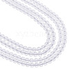 2 Strands Synthetic Quartz Crystal Beads Strands G-GO0001-28B-1
