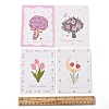 40 Sheets 4 Styles Paper Invitations Greeting Card AJEW-FS0001-26-5