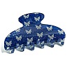 Butterfly Pattern PVC Claw Hair Clips PW-WG2E536-02-1