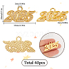 40Pcs High Quality Necklace Alloy Accessories FIND-SC0012-17G-2