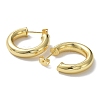 Rack Plating Brass Ring Stud Earrings EJEW-R155-01G-2