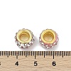 Alloy Rhinestone Clay Pave Beads ALRI-D300-04G-01-3