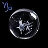 Inner Carving Constellation Glass Crystal Ball Diaplay Decoration PW-WG22452-11-1