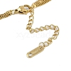 Stainless Steel Twisted Chain Multi Layer Necklaces for Women NJEW-D088-03G-02-2